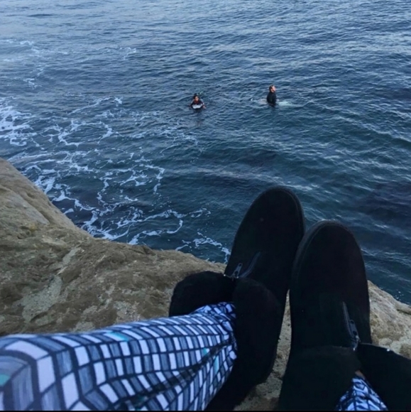 Aussie Merino Amelia Black Boots 5 New - Picture 3 of 4